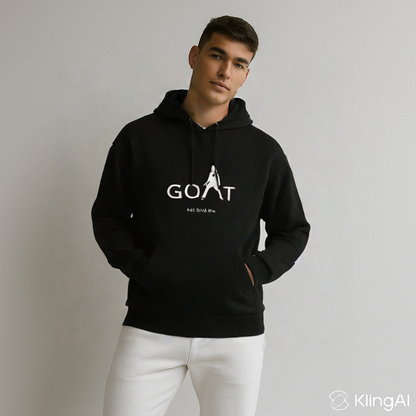 Goat Design Unisex Hoodie